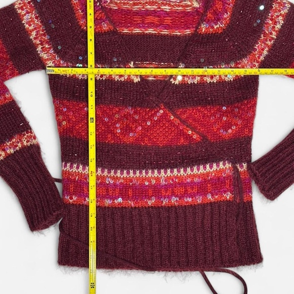 Vintage 90s Cardigan, Smart Set, Woman’s, Size Small, Sequins - Picture 7 of 8